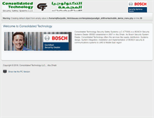 Tablet Screenshot of ctssuae.com